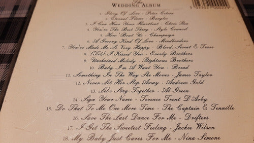 The Wedding Álbum - Compilado Lentos - Cd  Excelente - Impor 1