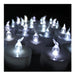 LED White Candles with Cold Light Glow Party Wedding Luminous Decoration Set 7