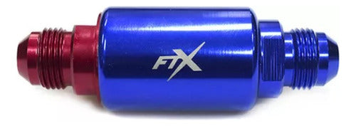 FTX FUELTECH Filtro De Combustible AN8 13 Micrones Azul 1