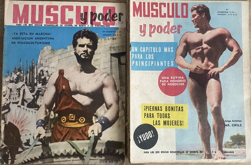 Musculo Y Poder, Revista, Lote De 6 Argentina, Dec 60, Cr04 0