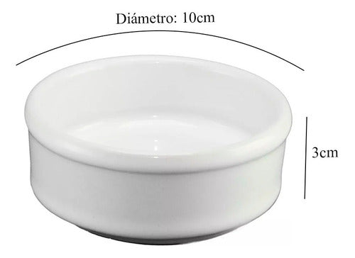 Germer 10cm Porcelain Dip Casserole 4