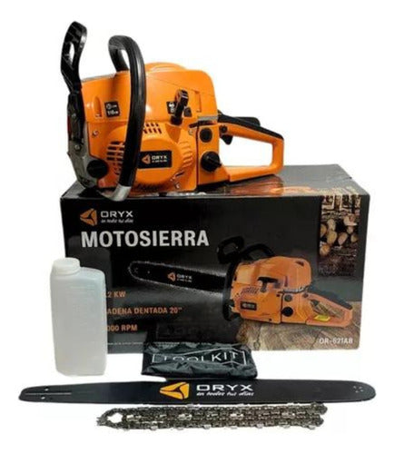 Motosierra Oryx 7000 Rpm Or-621ab Cadena Dentada 0