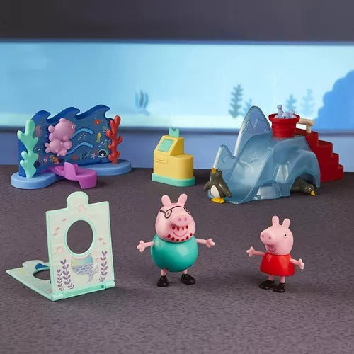 Peppa Pig En El Acuario Con Accesorios 1