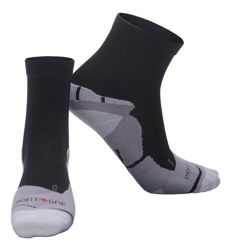 Montagne Sports Running Trekking Socks Medium Cuff 0