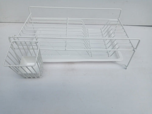 Sashi Low Dish Rack with Cutlery Holder 39x22 Height 14cm 1