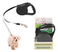 Correa Extensible Mascota Retractil Ajustable 3m Hasta 11kg 0