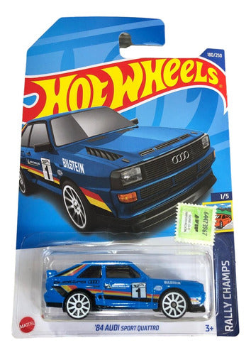 Hot Wheels Audi Sport Quattro '84 Mattel 0