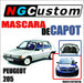 Mascara De Capot Peugeot 205 En Ecocuero 1