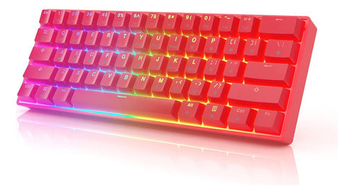 Teclado Mecánico Para Juegos Hk Gaming Gk61 60 Por Ciento | 0