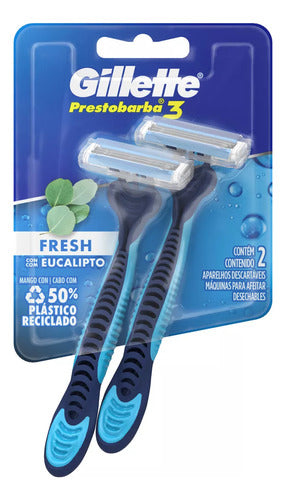 Gillette Prestobarba 3 Cooling X 2 Unidades 0