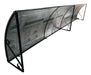 OESTE HOGAR Iron and Polycarbonate Window Awning 2.80x70 0