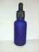 Impofra Blue Frosted Glass Bottle 30ml with Dropper Pack of 30 1