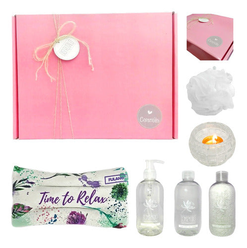 Zen Jasmine Relaxation Gift Box Set N16 - Enjoy a Moment of Bliss - Kit Caja Regalo Mujer Zen Jazmín Set Aroma N16 Disfrutalo