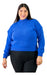 Thick Cozy Pullover Sweater Women's Ribbed Half-Neck 3