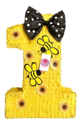 Sakura Artesania Piñata Abeja Números Piñatas 0