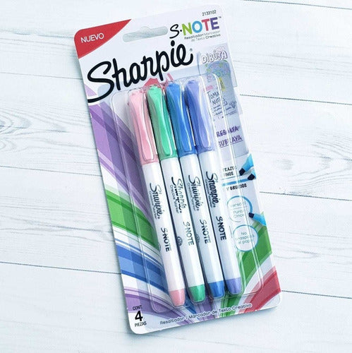 Sharpie Pastel Markers Blister Pack of 4 1