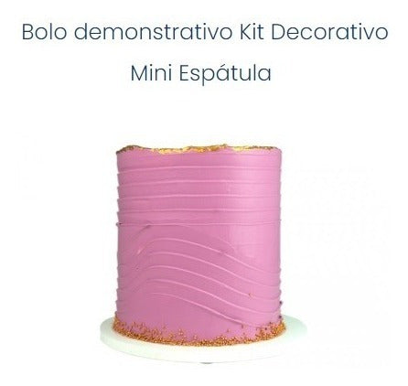 Kit Mini Espátulas 4 Blue Star P/modelação Perfeitas Bolos 3