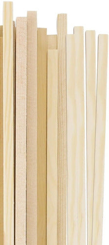 12x20mm x5u Pine Rods for Architecture, Crafts, and Models 1