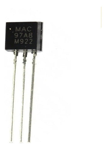 MAC97A8 Triac 200A 600V / 0.8A for Concept Boards and Washing Machines 1