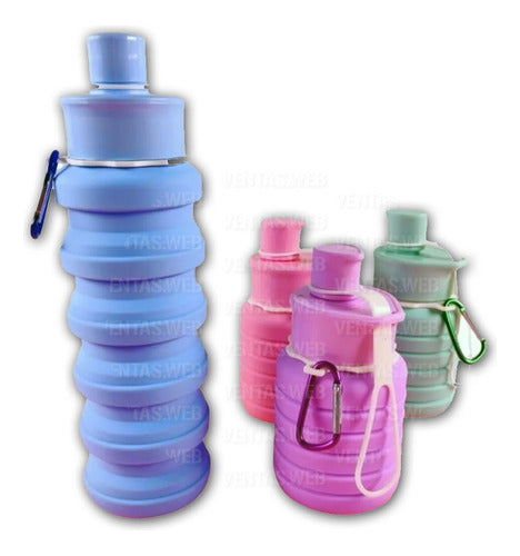 De Once Al País Pagable Extensible Water Bottle for Sports 500ml 0