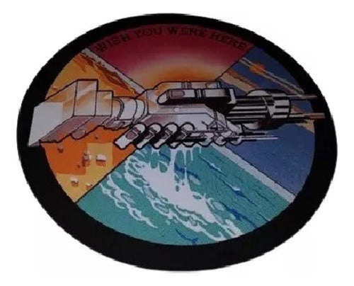 Pink Floyd Slipmat Paño Suave Espuma Scratch Profesional 0