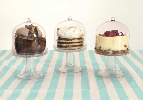Set of 10 Acrylic Cupcake Stands Candy Bar Souvenirs 2