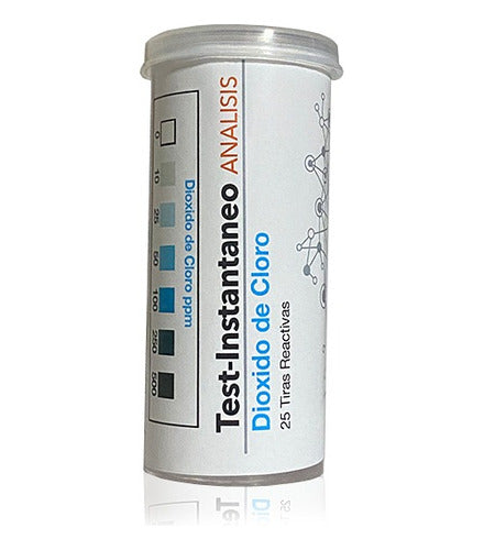 Test Instantaneo Tiras Reactivas D. De Cloro 500ppm - 25u 0