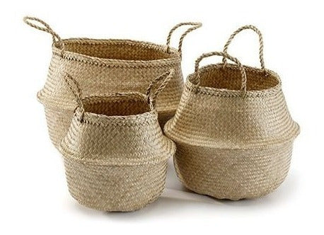 Large Natural Seagrass Basket Pot Seagrass Natural Large Deconamor Reg 4