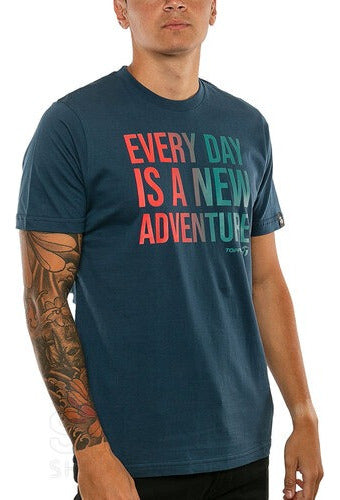 Topper Men's Every Day Blue Sarga T-Shirt 8