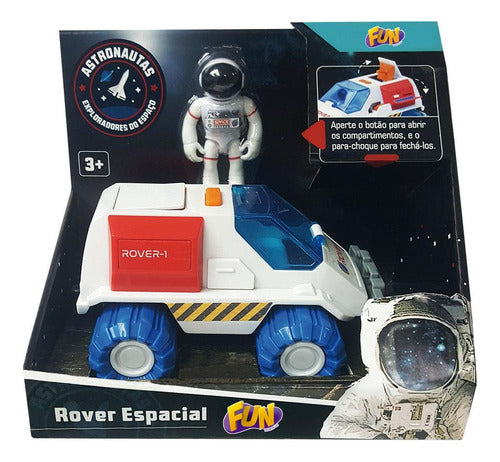 Rover Espacial Com Astronauta - Fun Divirta-se 3