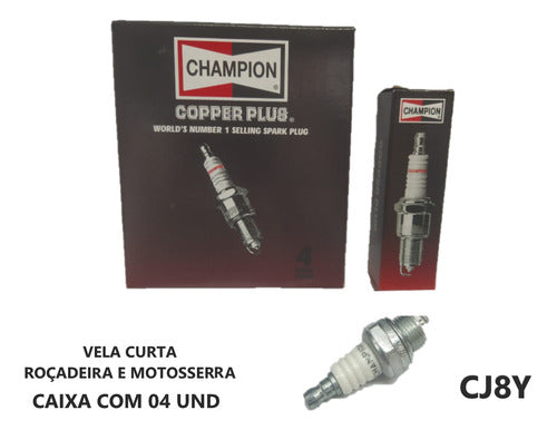 Kit Vela Ingnição Champion - Caixa (04 Und) 2