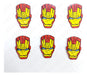 Arbatrus Iron Man Decorative Magnets 4