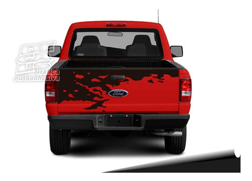 Calco Ford Ranger 2001 - 2011 Raptor Bones Juego Con Portón 5