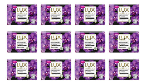 Pack X12 Jabón De Tocador Lux Botanic Orquídea Negra X125gr 0