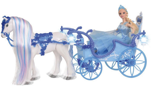 Beautiful Princess Magical Walkable Horse Carriage by Ditoys 1