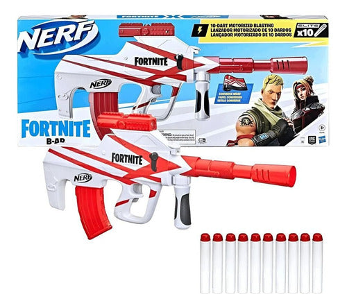 Lança Dardos Nerf Fortnite B-ar Lançador Motorizado Hasbro 0