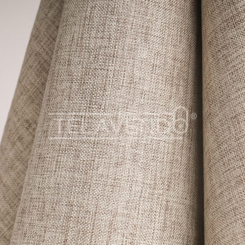 Linen Fabric Maui Stain-Resistant Upholstery for Sofas - 20 Meters 26