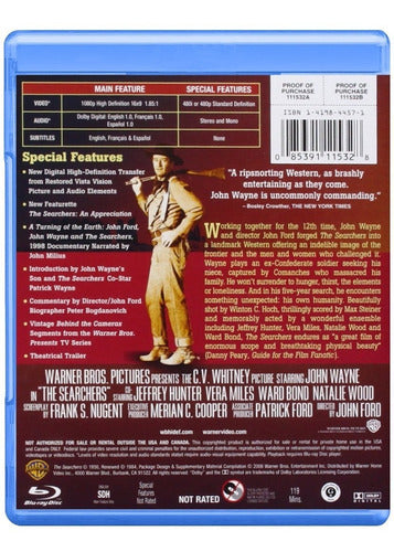 Blu-ray The Searchers / Mas Corazon Que Odio 1