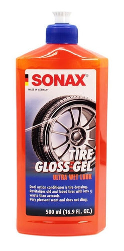 Sonax Tyre Gloss Gel Acondicionador Para Neumaticos 500ml 0