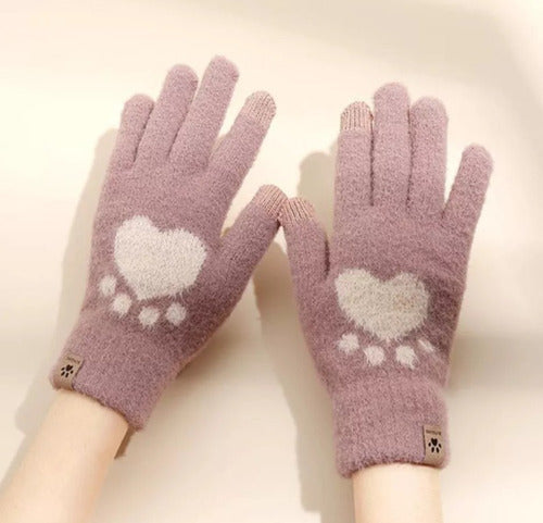 Warm Polar Fleece Thermal Gloves for Winter Cold 13