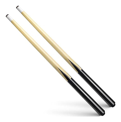 Vanlan Wooden Pool Cues Set of 2 0