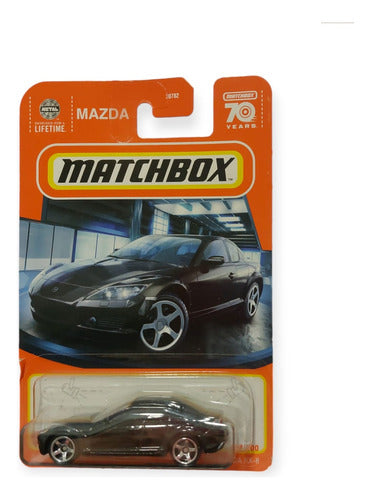 Matchbox 2004 Mazda Rx8 Black 70th Anniversary 0