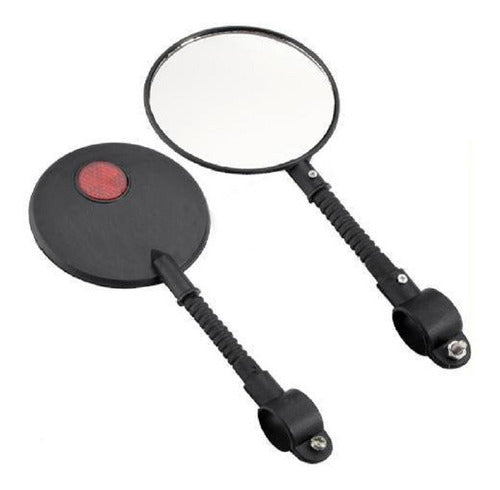 Kurven Reflective Bicycle Mirror - 84mm 0