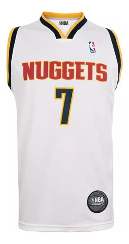 Official Licensed Denver Nuggets Basketball Team Jersey - Adults 10