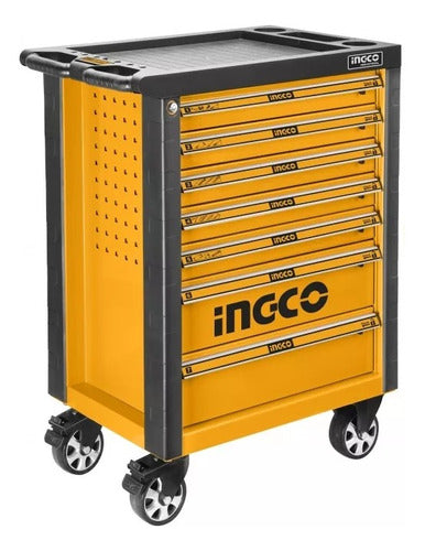 Gabinete Carro Taller Metal (vacio) Ingco Hdtc01072 + Regalo 0