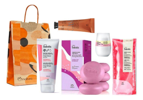 Natura Kit Tododia Frambuesa Y Pimienta Rosa 0