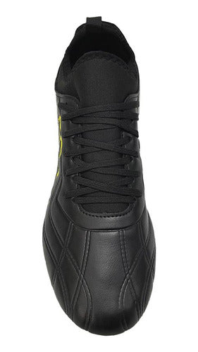 Kappa Men's Football Boots - Veloce FG Black Yellow 8
