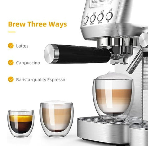 Mattinata Espresso Machine, Cappuccino Maker 3