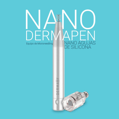 Dermassy Agujas Nano Chip D/silicona Alta Pureza 0,20mm Nanodermapen 2