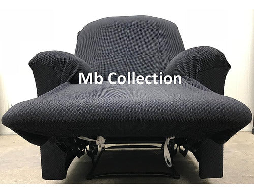 MB Home Linen Stretch Fit Lazy Boy Chair Recliner Slipcover 2